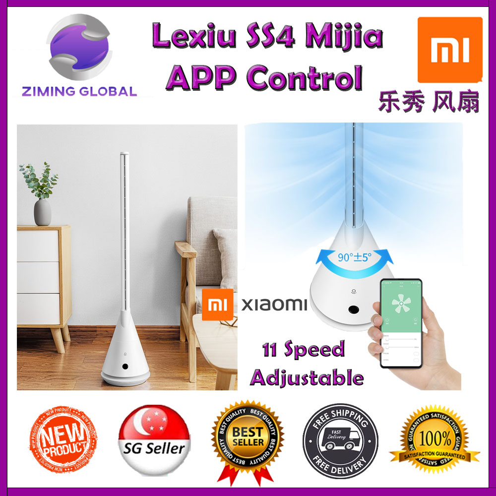 tower one tower fan rotorless fan with app & alexa control oscillation 90 ° quiet leafless fan with remote control XIAOWANG Leafless fan rotorless fan anthracite,A 
