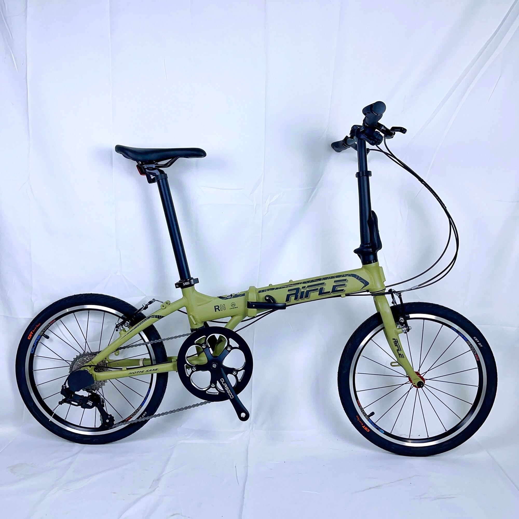 20” RIFLE  R8 folding bike 9 speed，10.5kg  Aluminum bicycle Version 2024 · v5