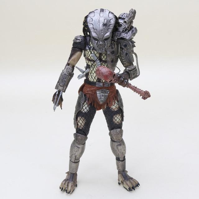 20ซม. NECA ฟิกเกอร์พรีเดเตอร์ตราชั่งสำหรับล่าสัตว์ป่า P1รุ่น Jungle Demon คอนกรีตกลุ่มผู้นำหุ่นพีวีซีของเล่นโมเดล