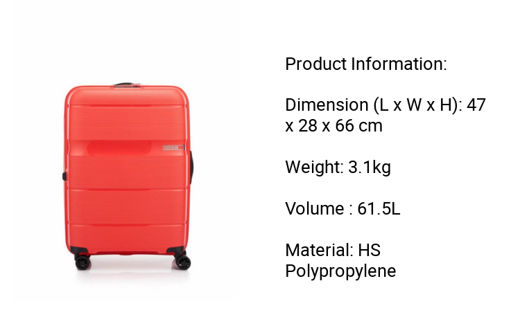 American Tourister Linex Spinner 66/24 TSA ASR