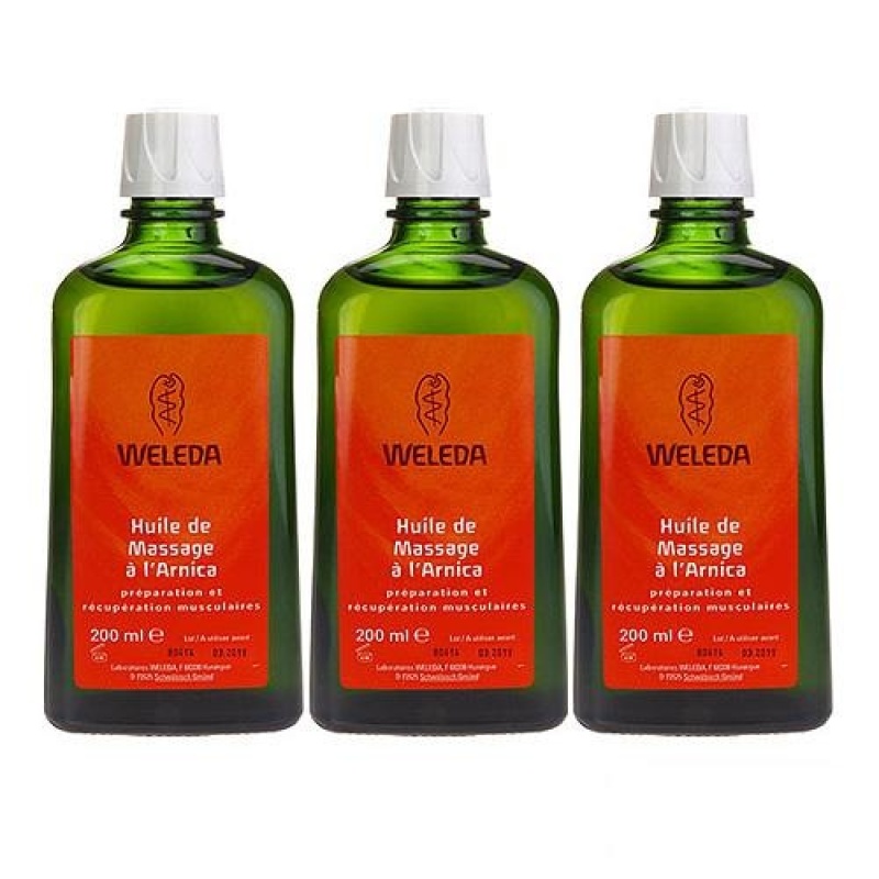 Buy 3 x Weleda Arnica Massage Oil 200ml - intl Singapore
