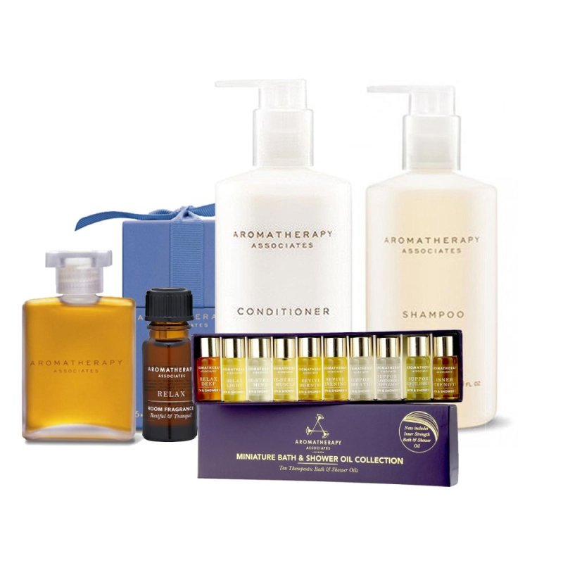 Buy Aromatherapy Associates Bath Oil+Shampoo+Conditioner+Mini Collection+Fragrance - intl Singapore