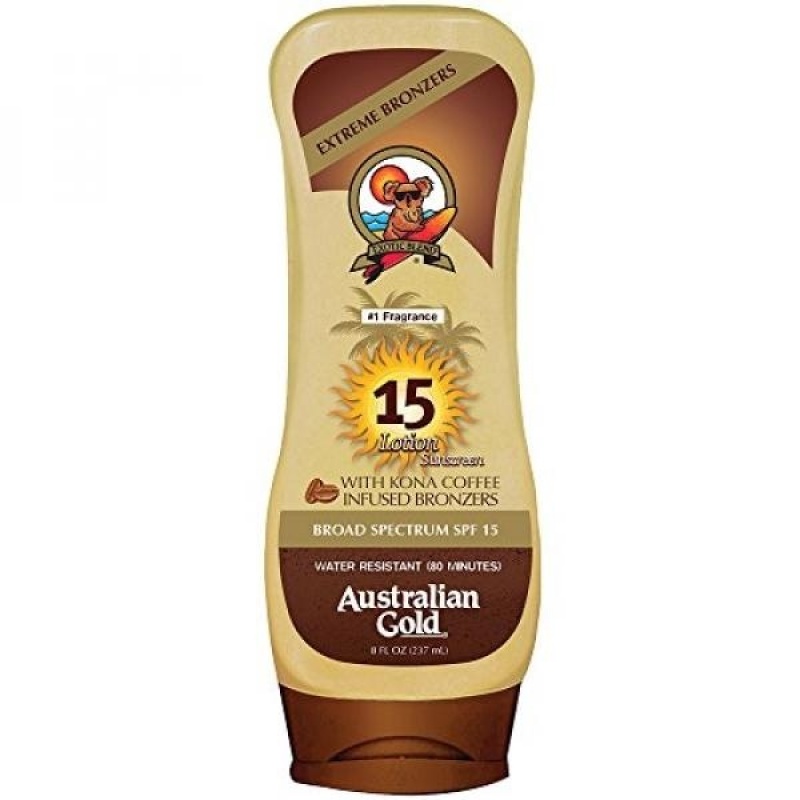 Buy Australian Gold SPF otion Sunscreen with Kona Bronzers, 8 Fl Oz - intl Singapore