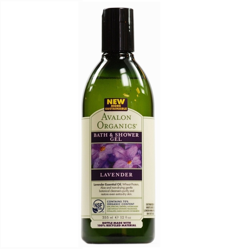 Buy Avalon Organics Lavender Bath and Shower Gel 355ml Singapore