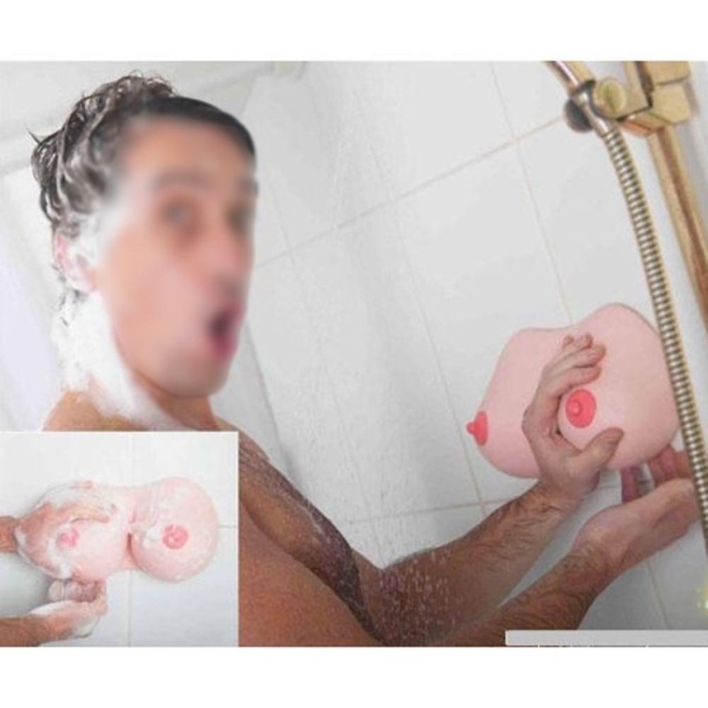 Buy Bathroom Breast Wall Mounted Shower Soap Bath Shampoo Dispenser -
intl Singapore