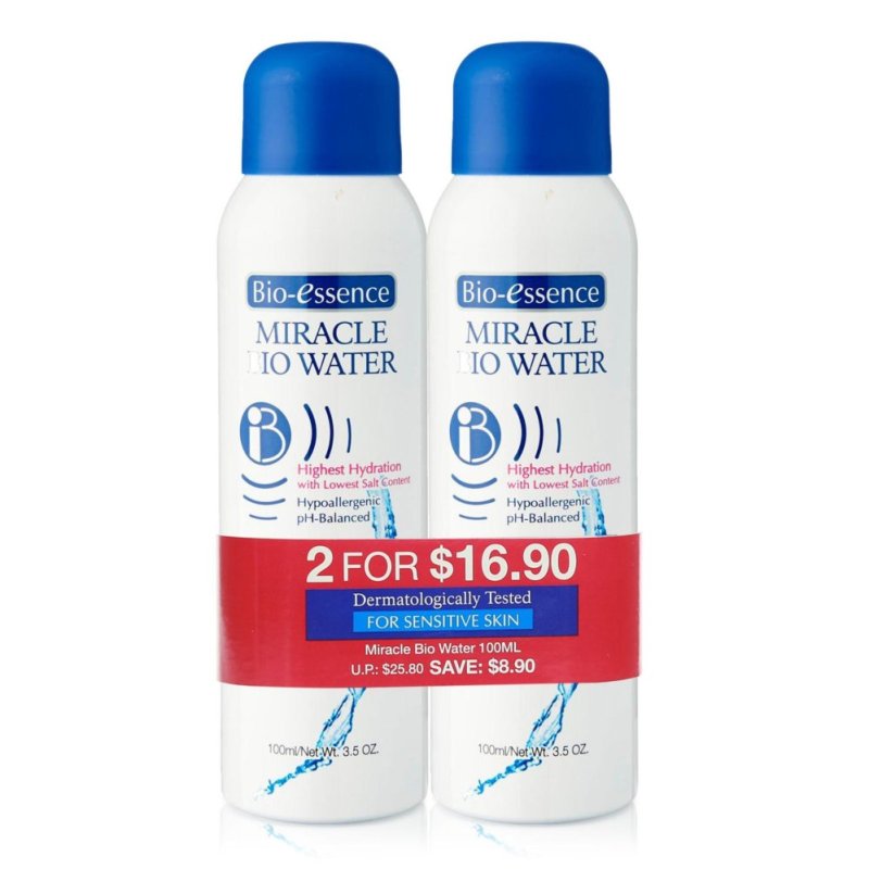Buy Bio-essence Miracle Bio Water 100ml Twin Pack Singapore