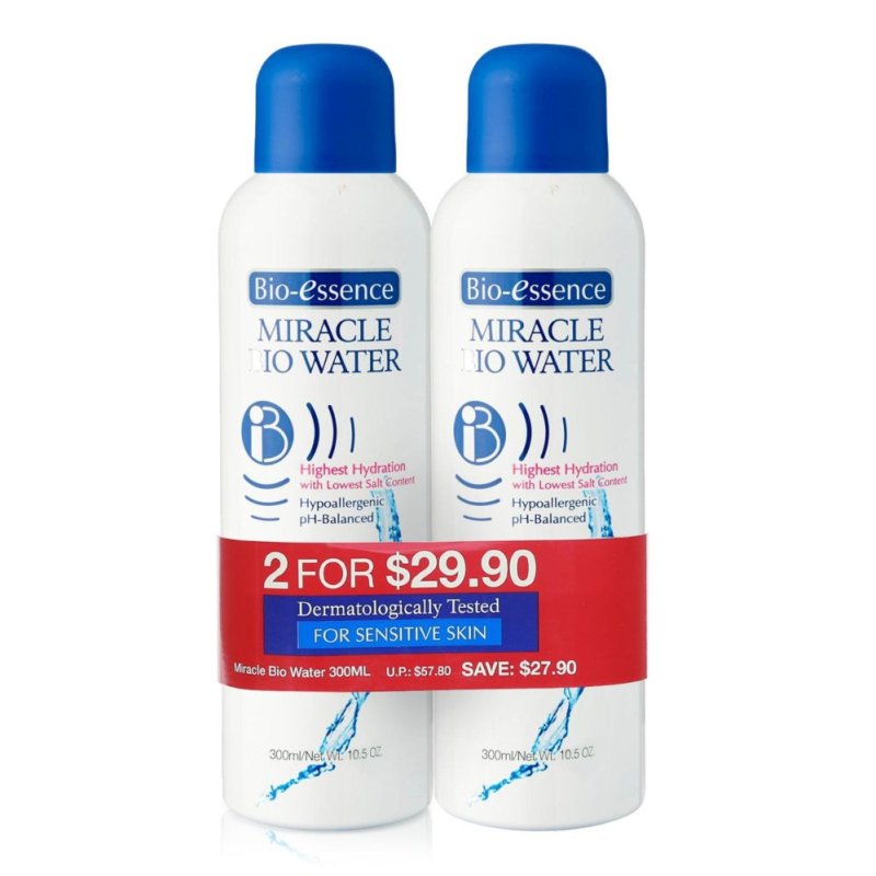 Buy Bio-essence Miracle Bio Water 300ml Twin Pack Singapore