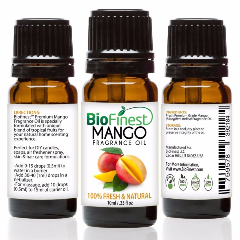 Buy Biofinest Mango Fragrance Oil (100% Fresh and Natural Aroma Oil)
10ml Singapore