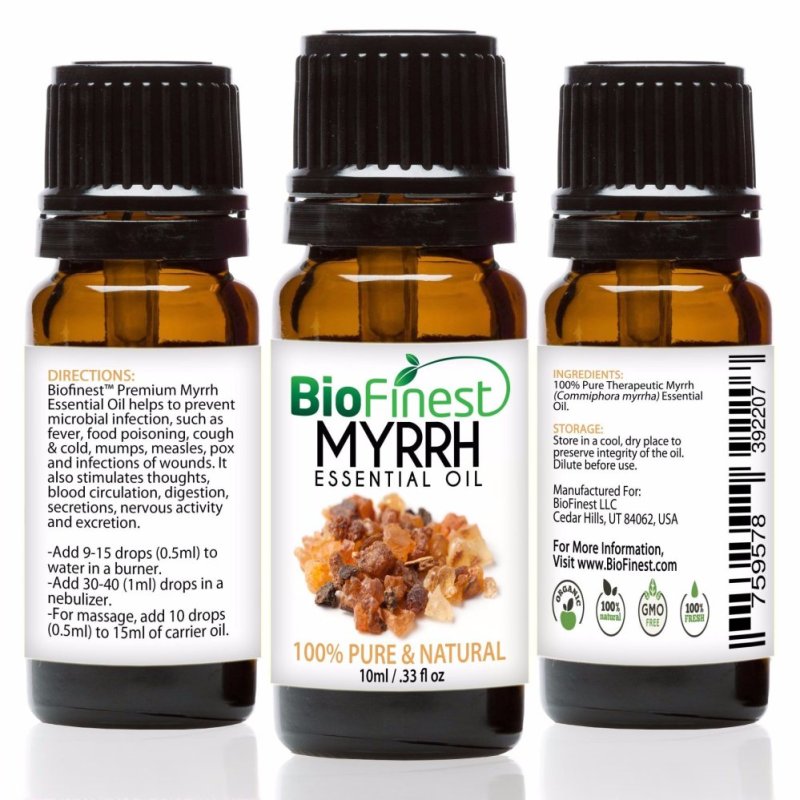 Buy Biofinest Myrrh Essential Oil (100% Pure Therapeutic Grade) 10ml Singapore