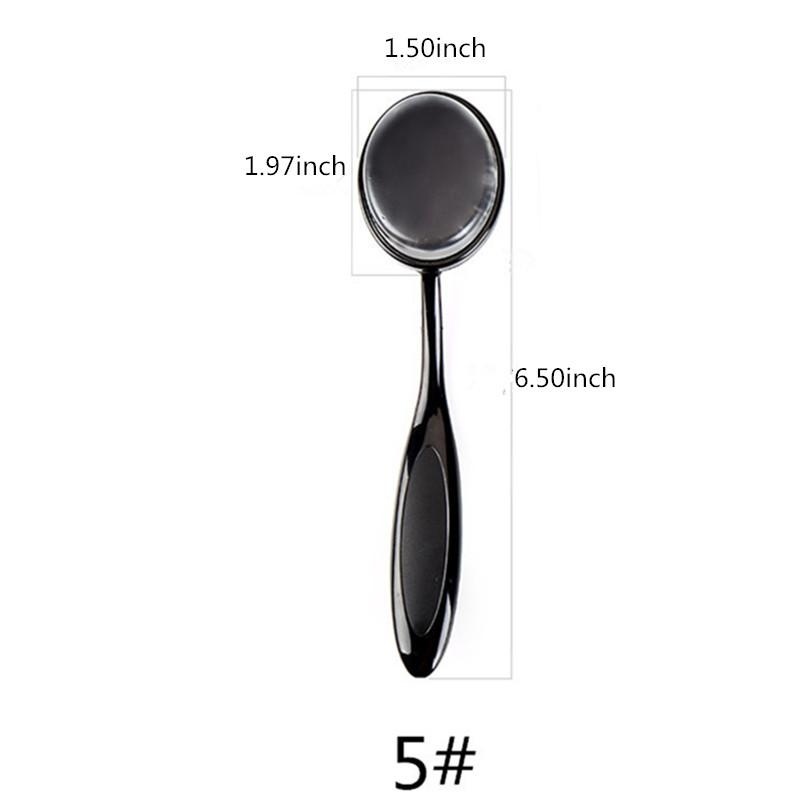 Buy Black Silicone Makeup Brush BB Cream Blush Base Cosmetic DIY Convenient - intl Singapore