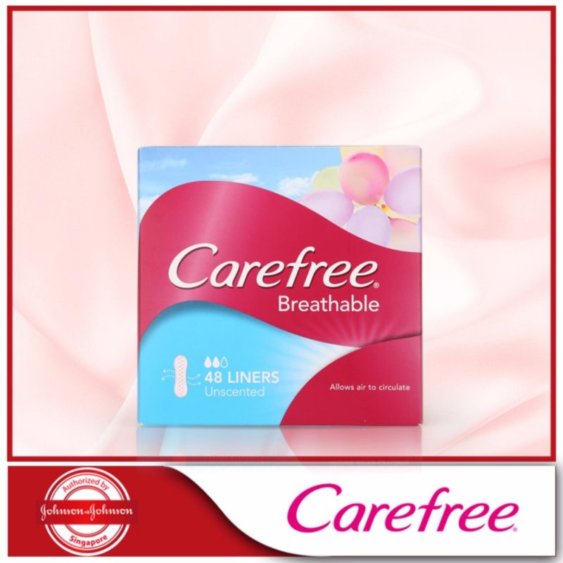 Buy Carefree Breathable Liners Unscented 48pcs Singapore