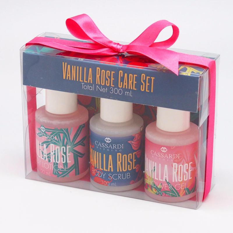 Buy Cassardi Vanilla & Rose Bath Set Trio Singapore