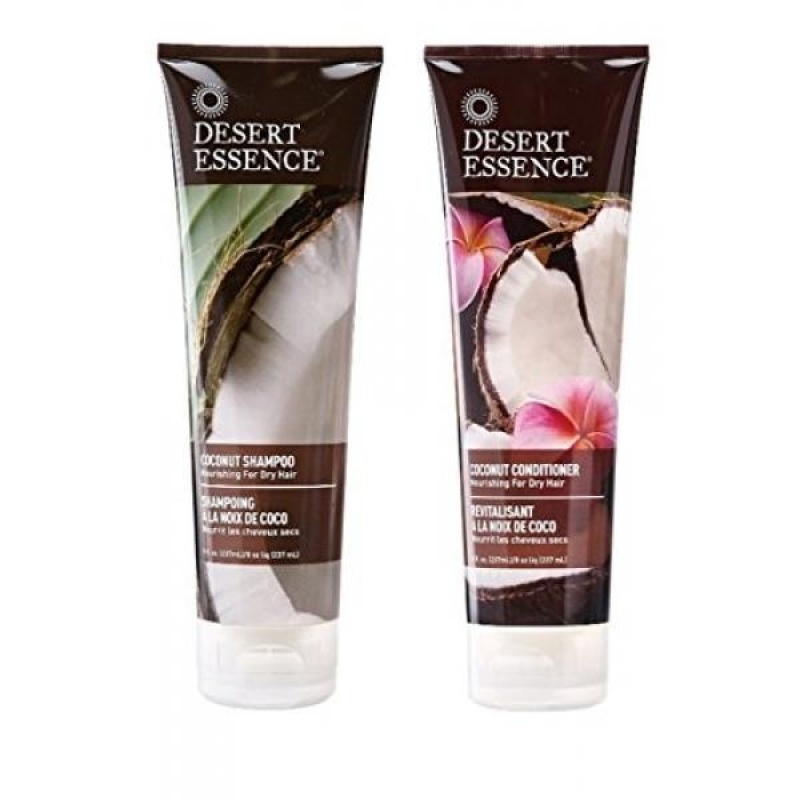 Buy Desert Essence Coconut Shampoo & Conditioner - 8 oz.(Bundle) - intl Singapore
