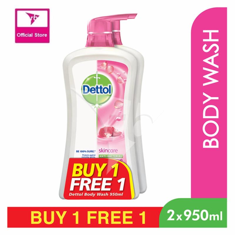 Buy Dettol Anti-Bacterial Shower Gel Skincare 950ML BOGOF Singapore