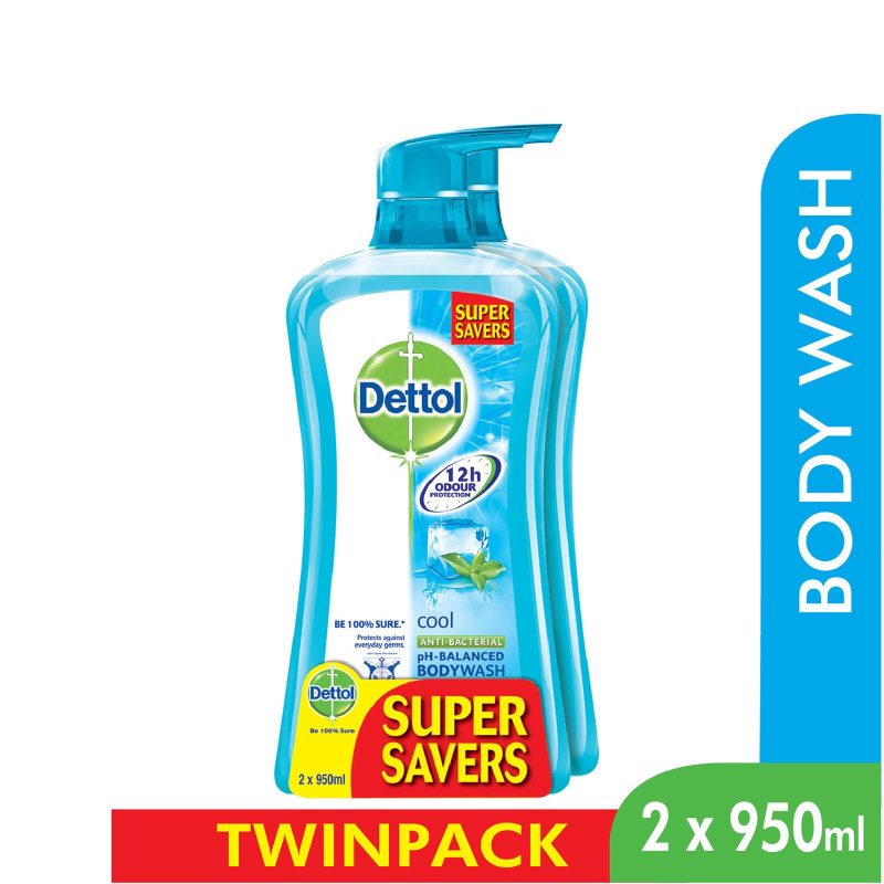 Buy Dettol Body Wash Fresh P&P 950Ml x 2 Singapore