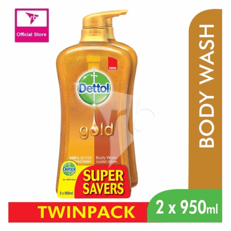 Buy Dettol Shower Gel Classic Clean 950Ml P&P Singapore