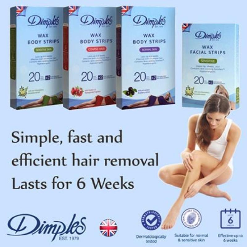 Buy Dimples Body Wax Strips (Coarse Hair) Singapore