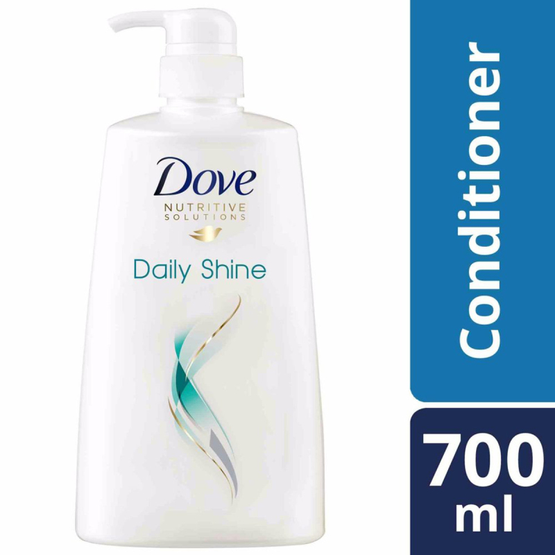 Buy Dove Moisturising Hair Conditioner Daily Shine 700ml Singapore