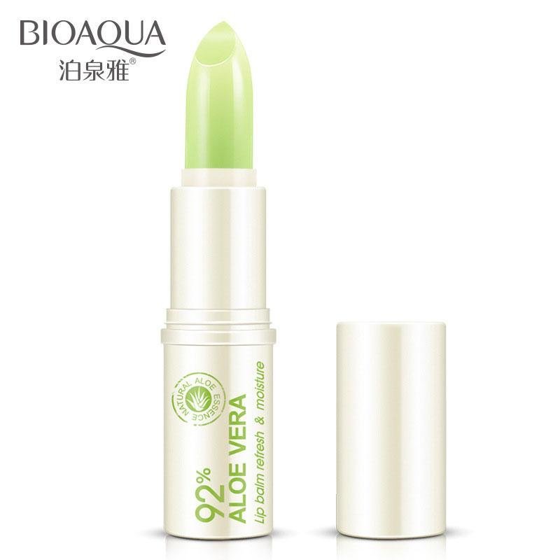 Buy Effective Aloe Moisturizing Nourishing Lip Balm Lipsticks Glosses Makeup - intl Singapore