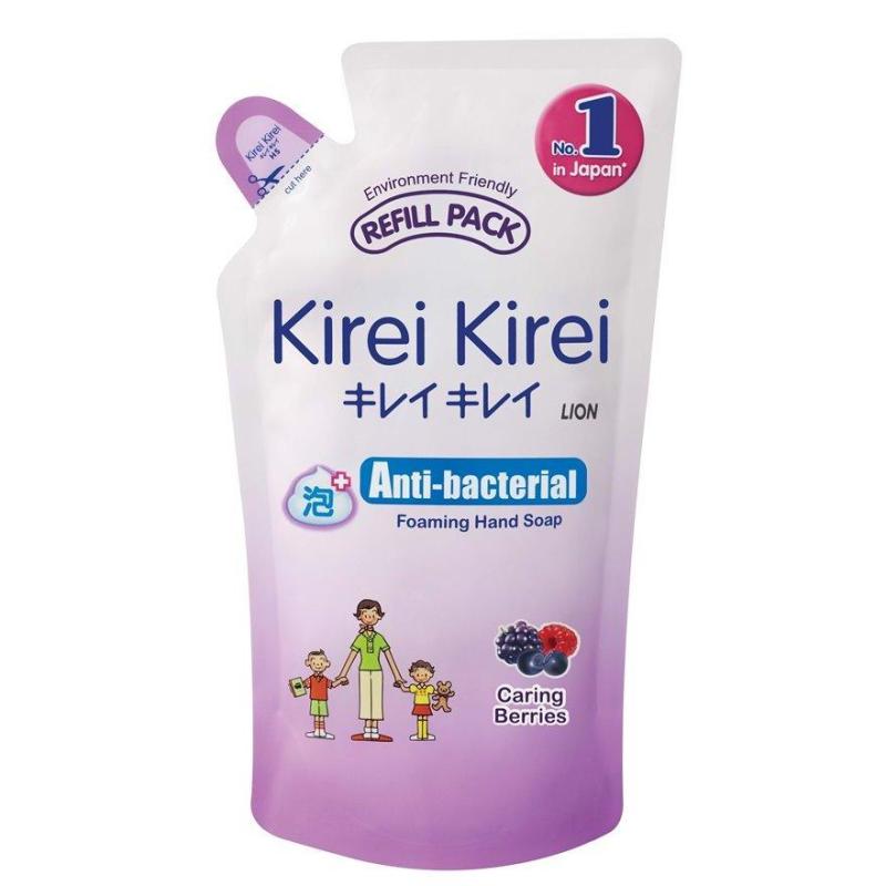 Buy Kirei Kirei Anti-Bacterial Foaming Hand Soap Refill 200Ml (Caring Berries) Singapore