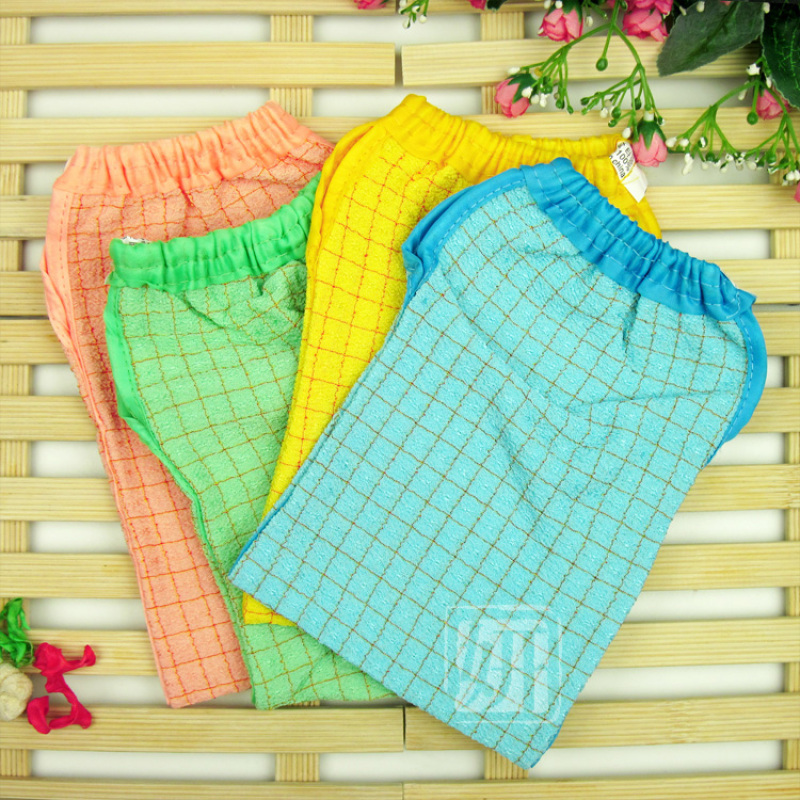 Buy Korea plaid cuozao towel high quality bath towel strong under gray
does not hurt the skin is not pain bath towel Singapore