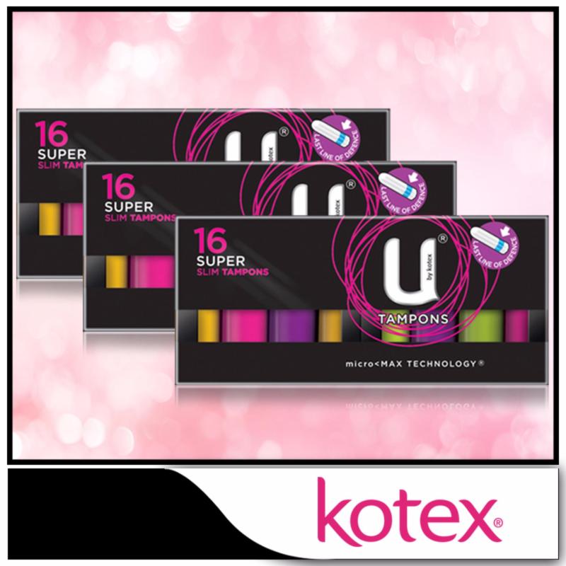 Buy Kotex Tampons Super 16pcs x 3 packs Singapore