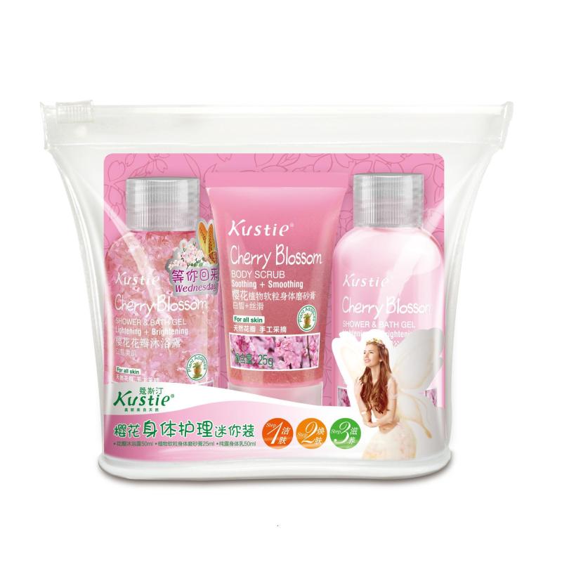 Buy Kustie Cherry Blossom Body Care Mini Set Singapore
