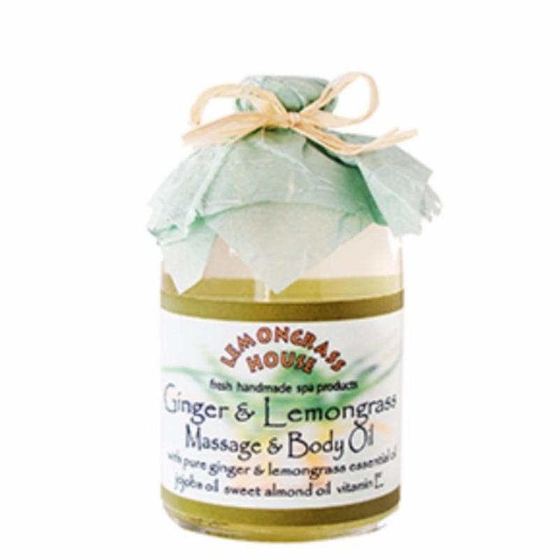 Buy Lemongrass House Lemongrass & Ginger Massage & Body Oil 250ml Singapore