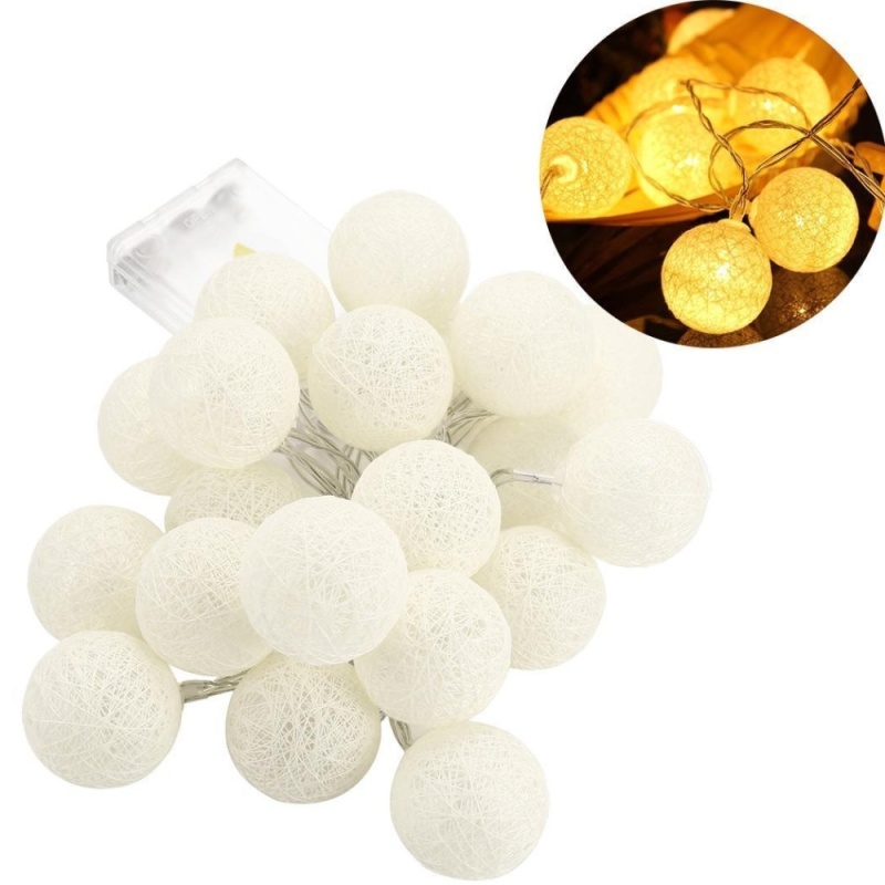 Buy Linemart Christmas Wedding Party Hot Ball String Fairy Lights - intl Singapore
