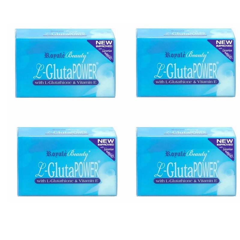 Buy New Improved Royale Whitening Glutathione Soap Set of 4pcs Singapore
