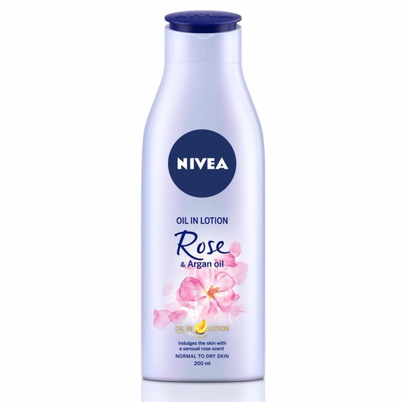 Buy NIVEA Body Lotion Senses Rose 200ml Singapore