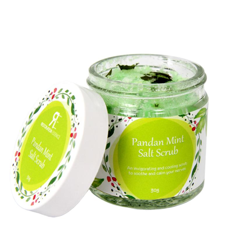 Buy Pandan Mint Salt Scrub Singapore