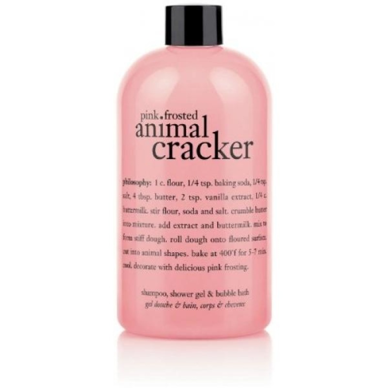 Buy Philosophy Pink Frosted Animal Cracker (Shampoo, Shower Gel and Bubble Bath)16 fl. oz. - intl Singapore
