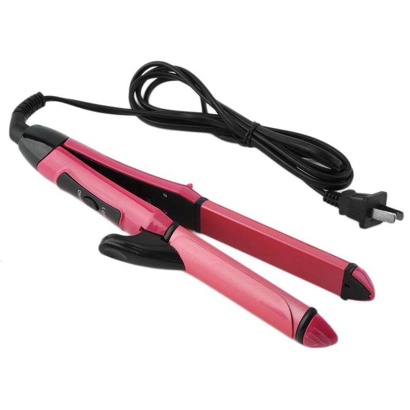 Buy Professional Automatic Wet Dry Dual Use 2 In 1 Hair Straightener Curler top quality Singapore