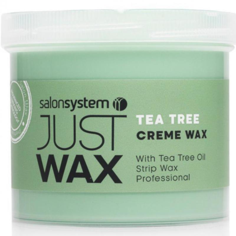 Buy Salon System Just Wax Tea Tree Creme Wax - 450g Singapore