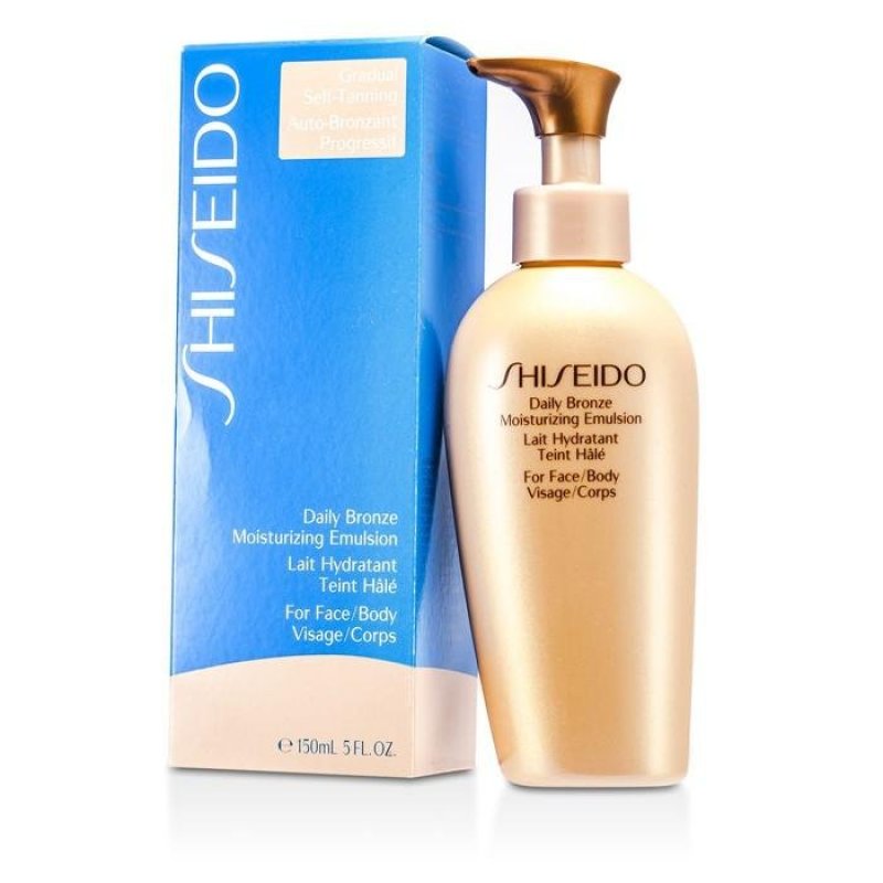 Buy Shiseido Daily Bronze Moisturizing Emulsion (For Face / Body)
150ml/5.1oz - intl Singapore