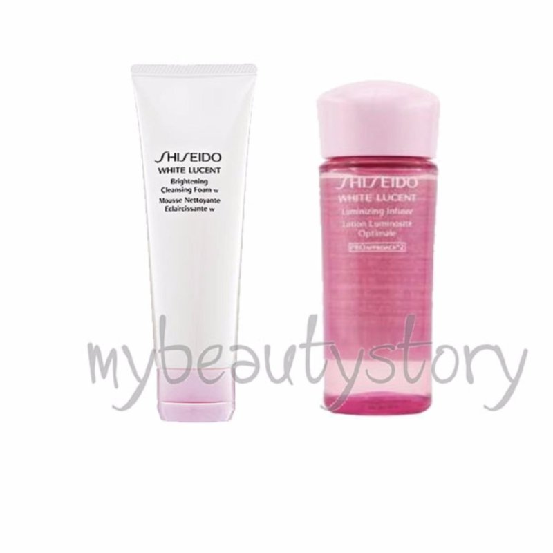 Buy Shiseido White Lucent Cleanser 30ml and Luminizing Infuser 25ml Singapore