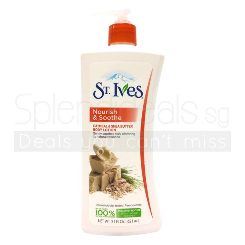 Buy St Ives Lotion - Oatmeal & Shea Butter 621ml x 2 Bottles - 8050 Singapore