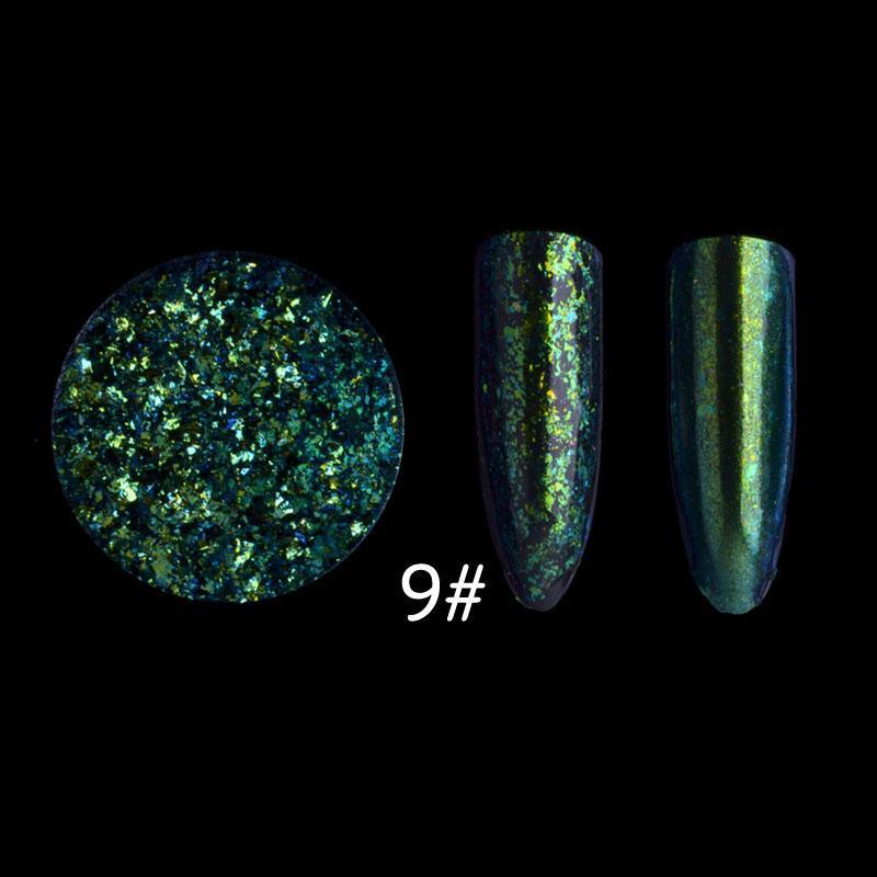 Buy Starry Sky Magic Mirror Powder Nail Art Sparkly Glitter Super Thin Sequins Tips Singapore