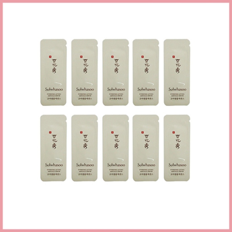 Buy Sulwhasoo Everefine Lifting Ampoule Serum Sample 20ea (20g)/TTBeauty/Korea Cosmetics Singapore
