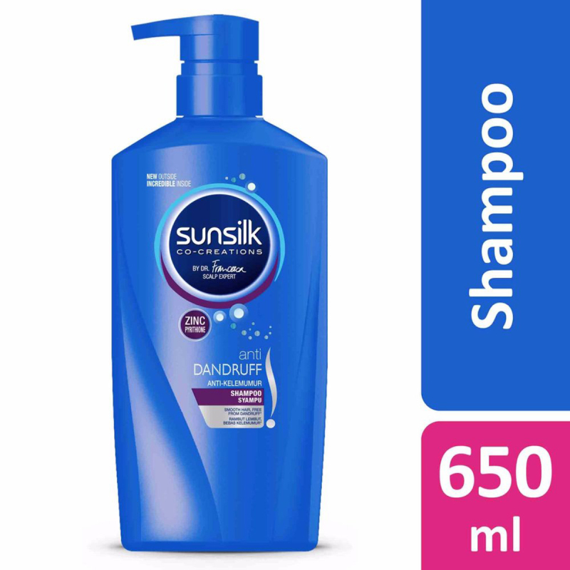Buy Sunsilk Co-Creations Anti-Dandruff Shampoo 650ml Singapore