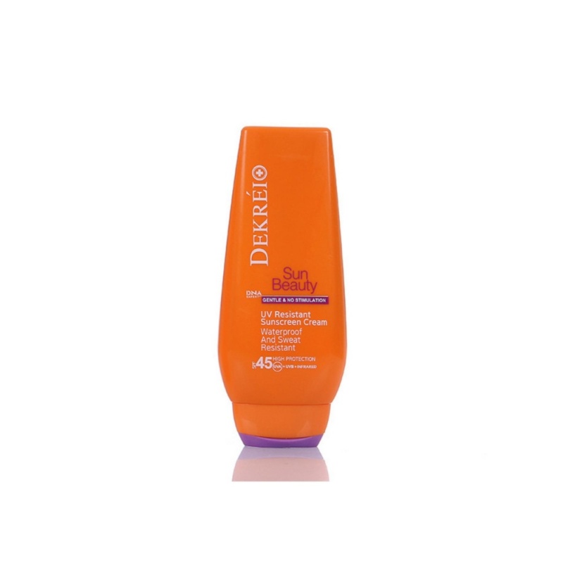 Buy Switzerland Dekrei UV Resistant Sunscreen Cream SPF45 125ml - intl Singapore