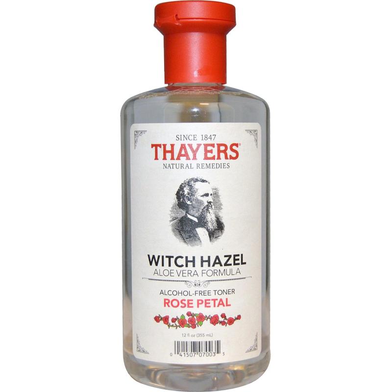 Buy Thayers, Witch Hazel Aloe Vera Formula, Alcohol-Free Toner, Rose Petal, 355 ml Singapore
