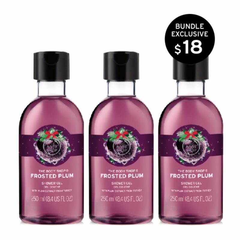 Buy The Body Shop Frosted Plum Shower Gel 250ml Bundle Exclusive Singapore