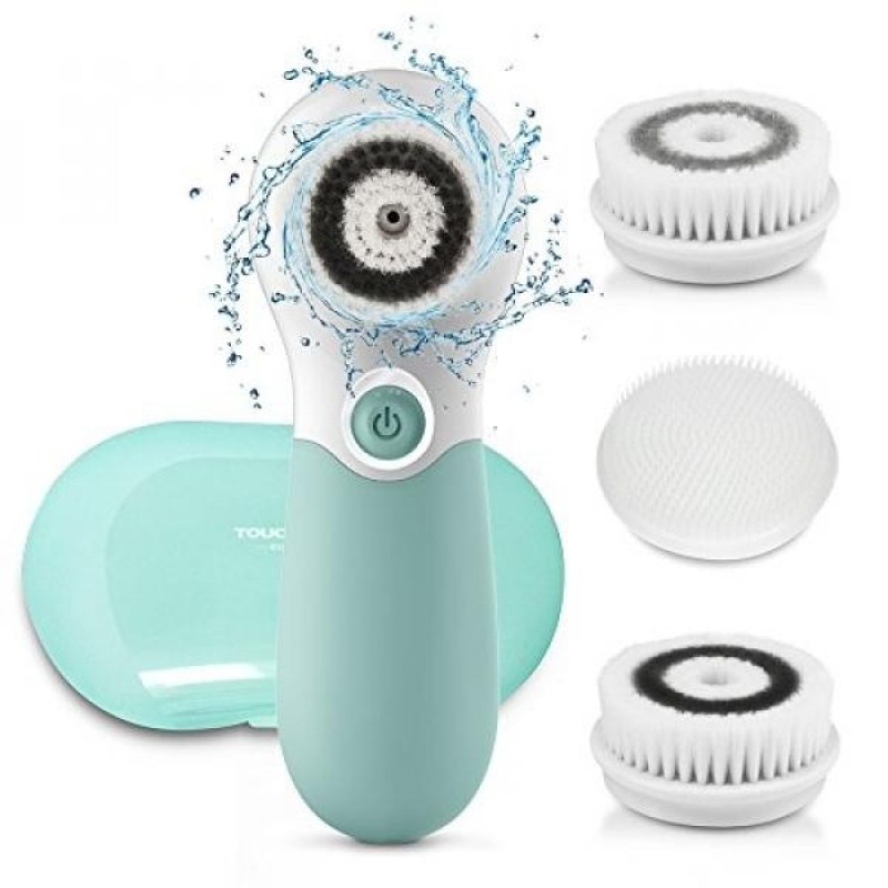 Buy TOUCHBeauty Waterproof Facial Brush Deep Cleansing Set with 3 Different Spin Brush Head for Oil/Sensitive Skin, Powerful Face Exfoliating Cleansing System Acne BlackHead Blemish Removal Brush TB-14838 - intl Singapore