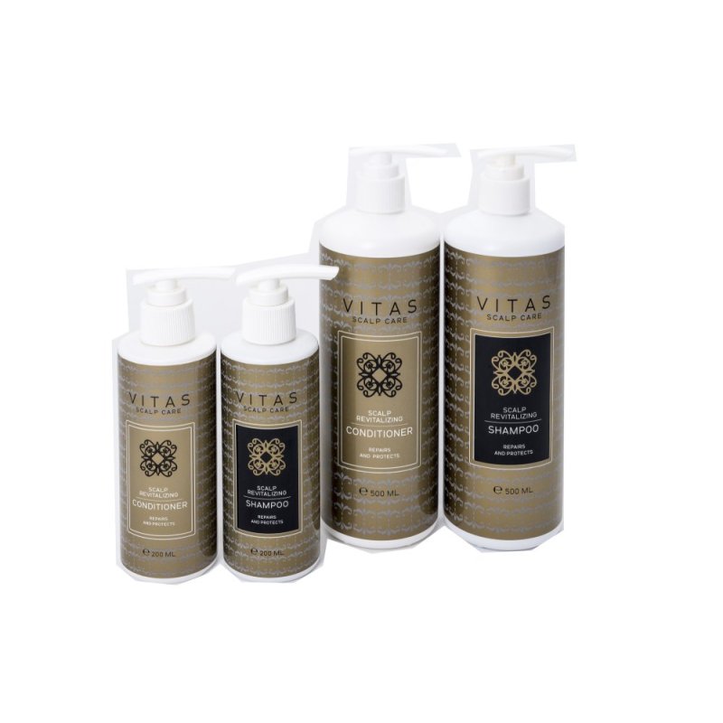 Buy Vitas Pro Scalp Revitalizing Shampoo & Conditioner - 500ml +
200ml Singapore