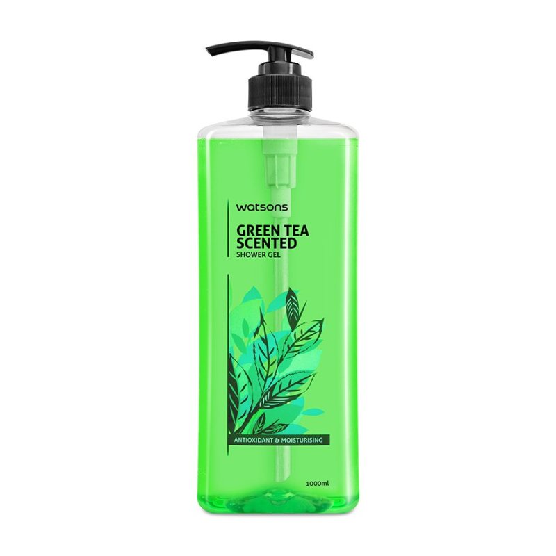 Buy Watsons Green Tea Scented Shower Gel 1L Singapore