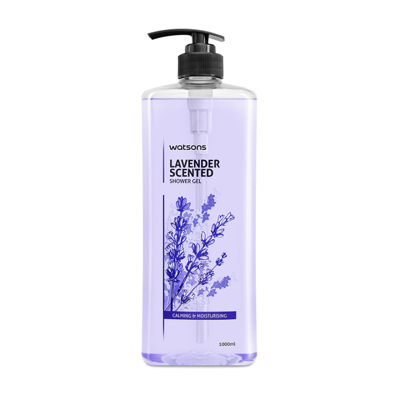 Buy Watsons Lavender Scented Shower Gel 1L Singapore