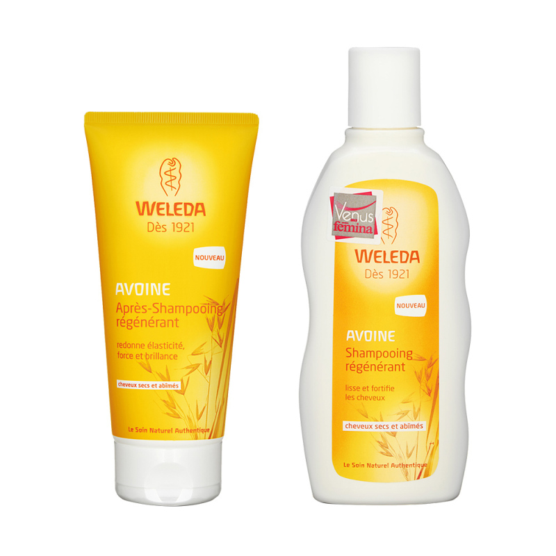 Buy Weleda Oat Regenerating Shampoo + Oat Replenishing Conditioner (1 set, 2 pcs) Singapore