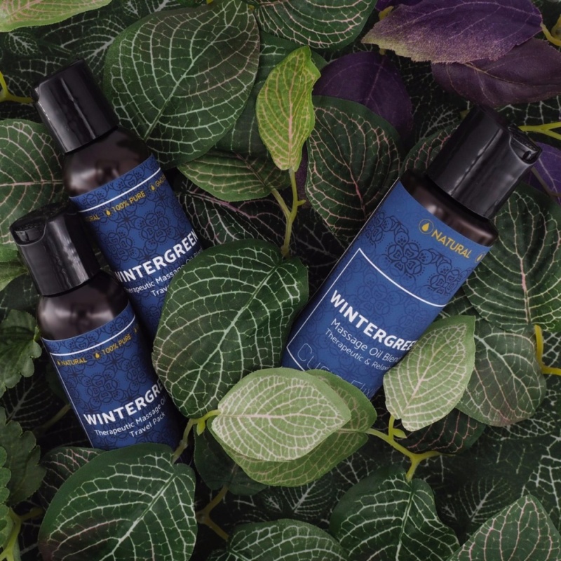 Buy Wintergreen Aromatherapy Massage Oil Blend 70ml Travel Size Singapore